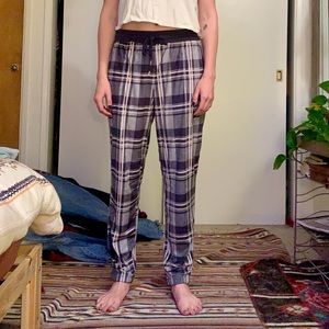 Soft and warm Target pink and grey pajama pants